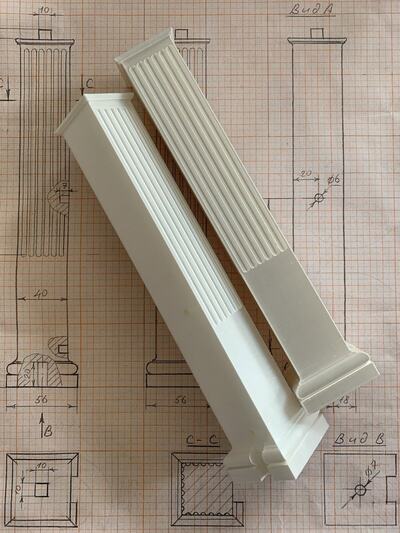 3D моделирование архитектурных макетов по чертежам и печать