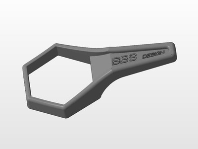 Ключ 3D модель