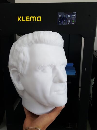 Создание 3D-модели по фотографии (художественный скульптинг) и 3D-печать