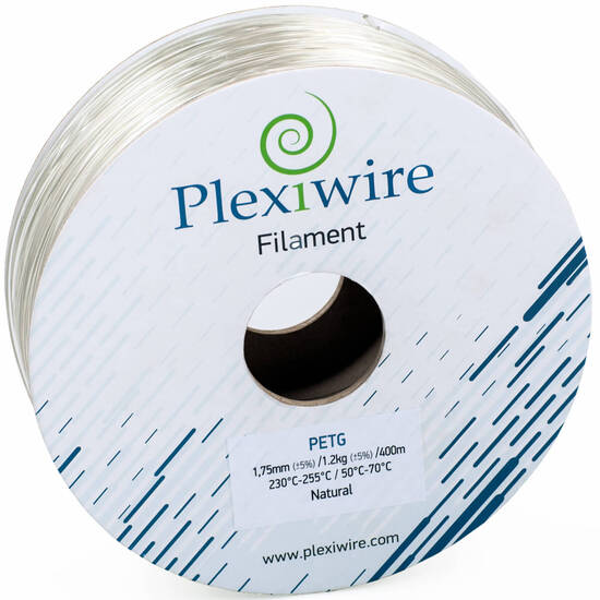 PETG пластик Plexiwire 1,75 мм / 400 м / 1,2 кг