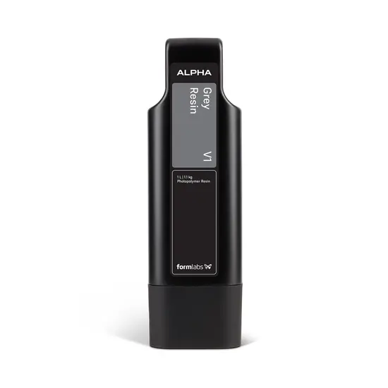 Formlabs Alpha Grey Resin для Form Studio 1, 1 л