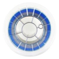 PLA пластик MonoFilament Градієнт Натуральний-Синій-Металік 1,75 мм / 0,75 кг