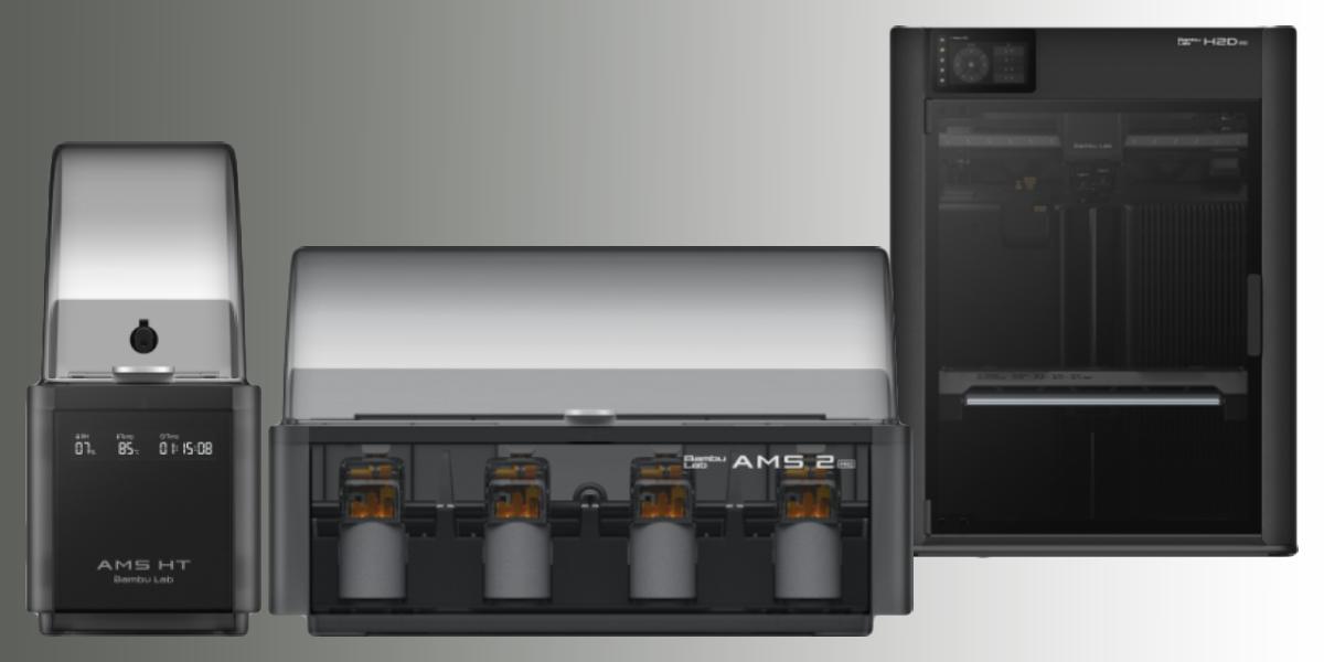 3D принтер Bambu Lab H2D Pro c AMS