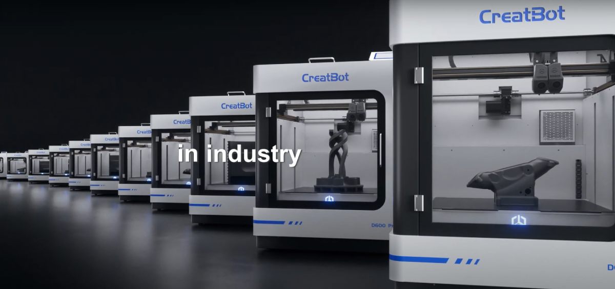 Промышленный 3Д принтер CreatBot D600 Pro 2 HS, ферма