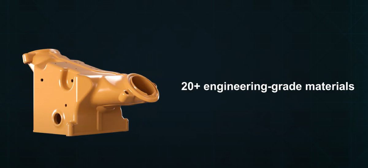 Широкие возможности печати разными материалами