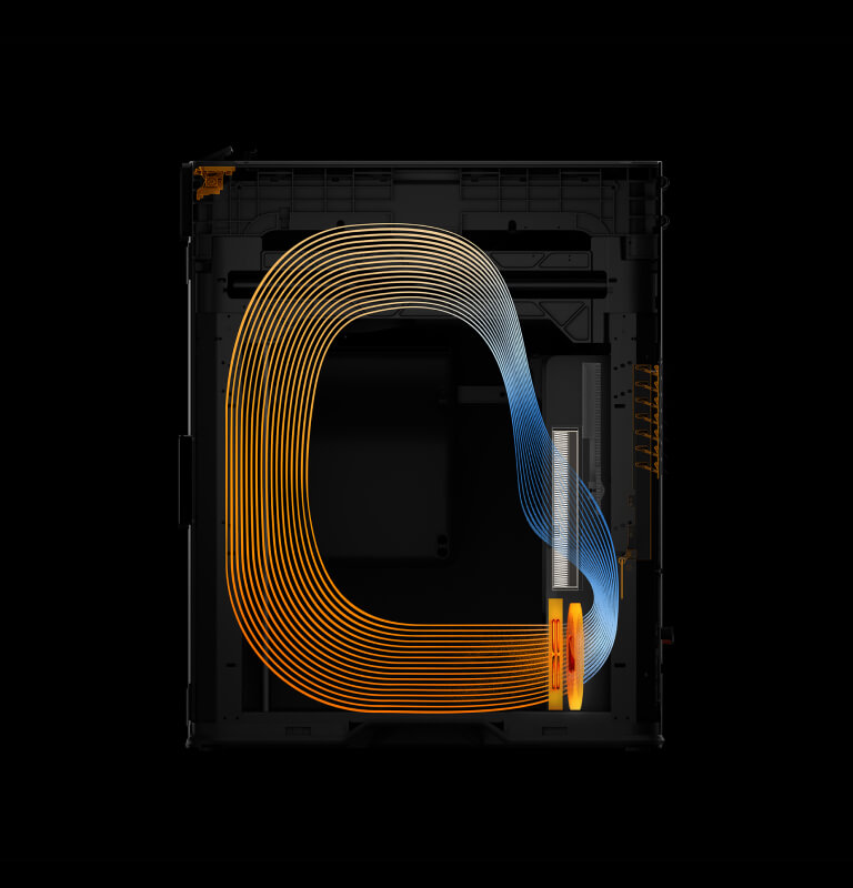 Герметичная камера 3D-принтера, которая позволяет выполнять высокотемпературную печать без деформации.