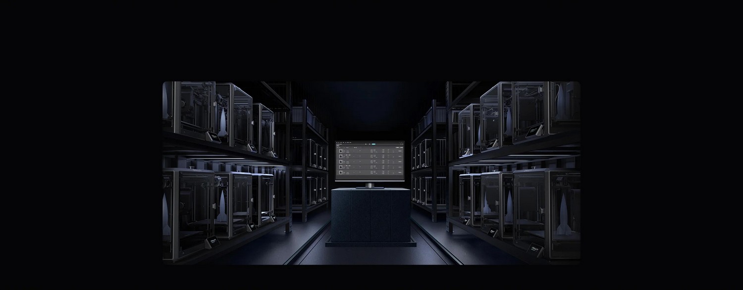 Интеллектуальное управление несколькими принтерами Creality K1 Max