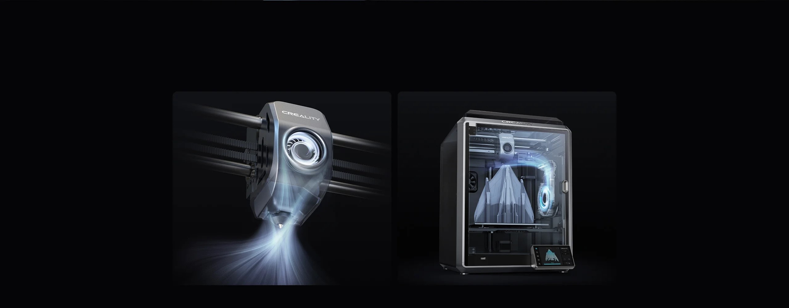 Подвійне охолодження Creality K1 Speedy