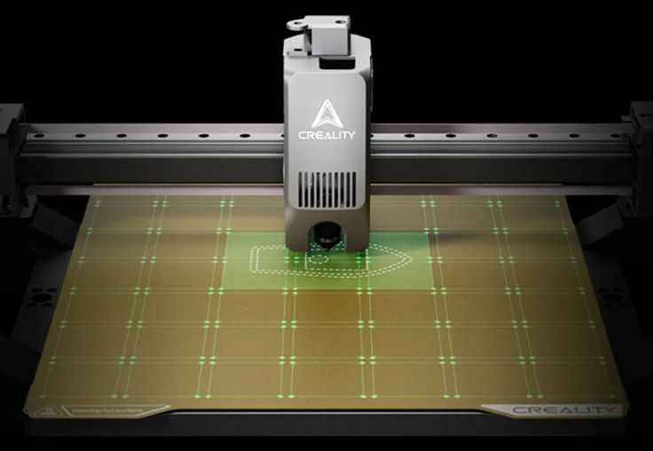 Эффективное целевое автовыравнивание. Система умного автовыравнивания, зондирующая только определенную область печатного стола.