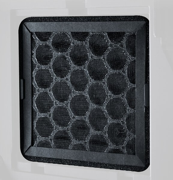 Встроенный очиститель воздуха. Встроенный очиститель воздуха, фильтрующий ЛОС из среды печати.