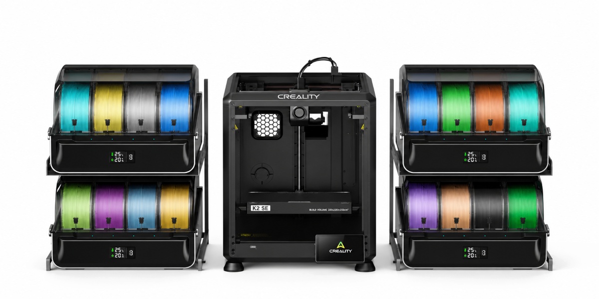 Creality K2 SE with CFS systems for multicolor 3D printing