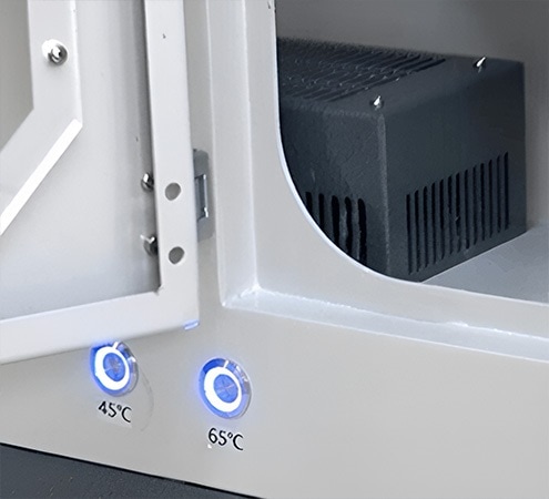 Нагретая камера и отсек для сушки филамента