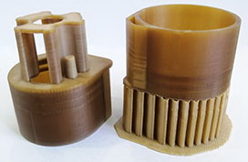 Частина PEEK 300 перед відпалюванням Частина PEEK 300 перед відпалюванням