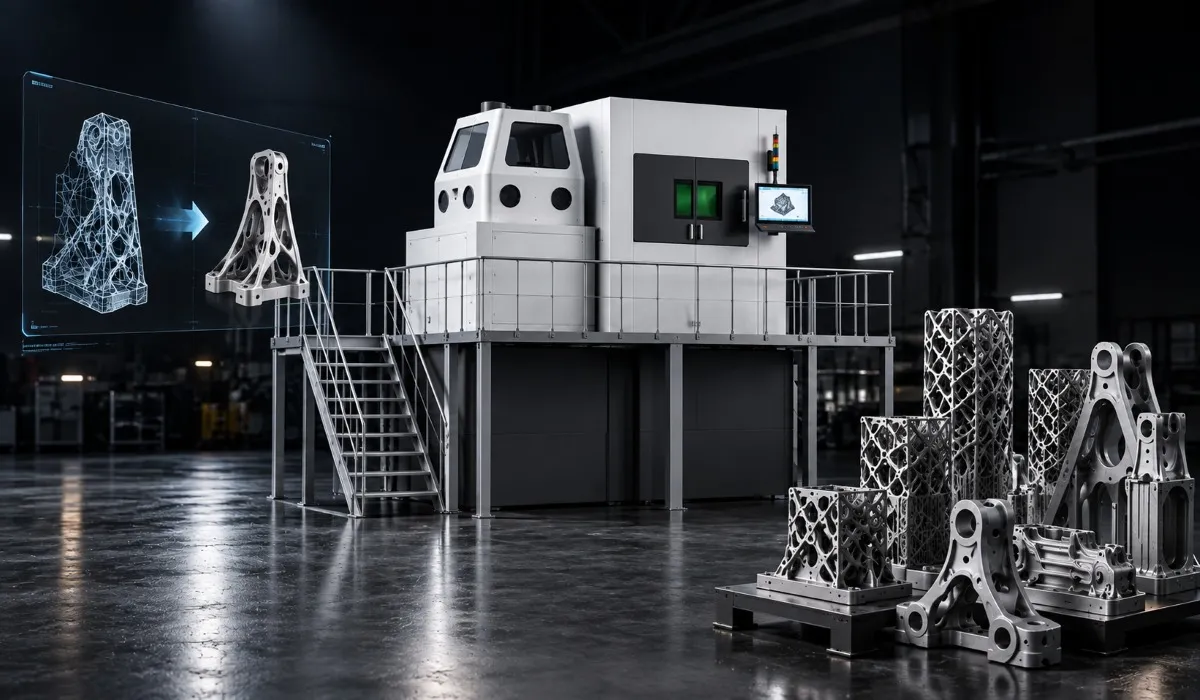 Металеві деталі складної геометрії та 3D-моделювання FastForm FF-M800