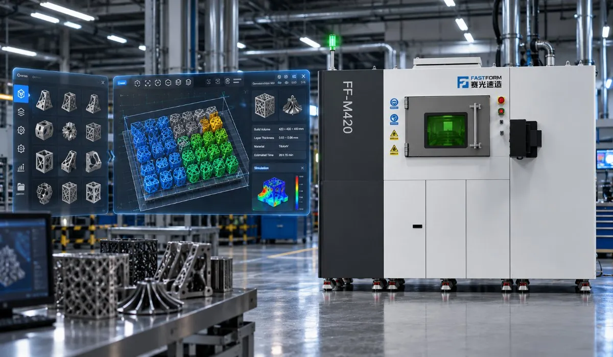 Програмне забезпечення для підготовки металевого 3D-друку FastForm FF-M420