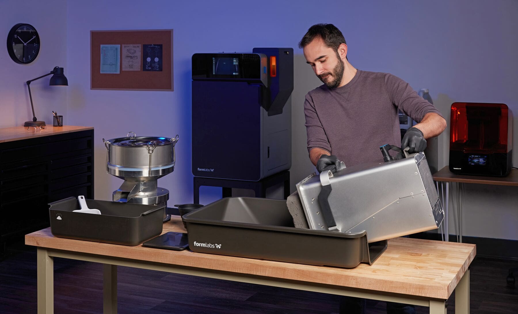 Придбати комплект для видалення порошку Fuse від Formlabs