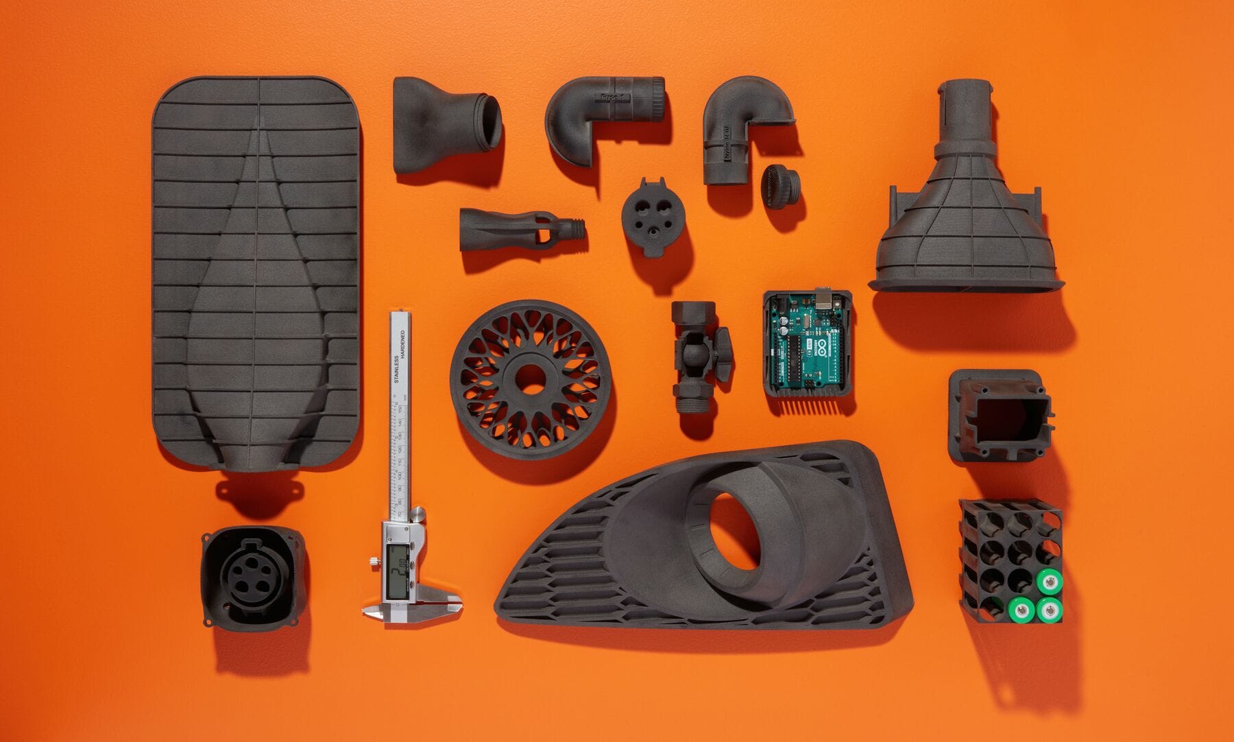 Точность размеров изделий из Nylon 12 GF от Formlabs