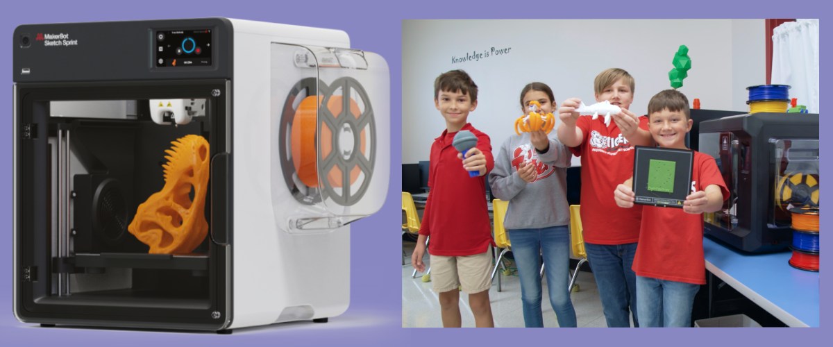 Sketch Sprint: 3Д принтер для учебных классов