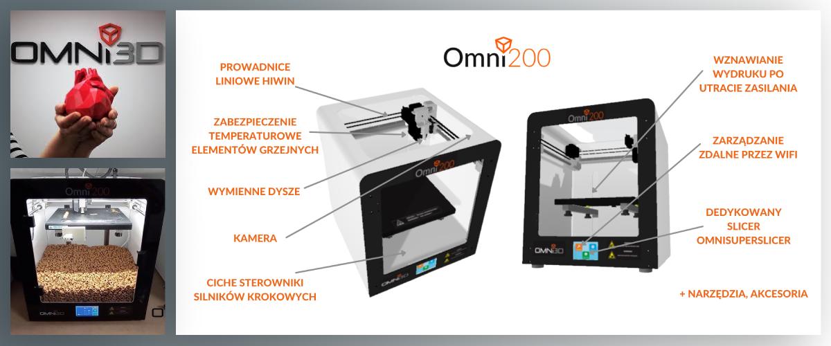 Настільний 3D-принтер Omni200