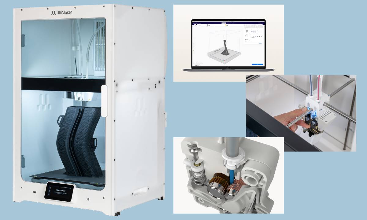 UltiMaker S8 : профессиональный 3Д принтер нового поколения