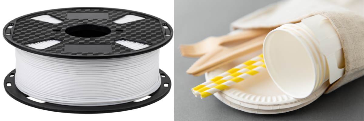 Білий PLA пластик Farm 3D дешево, фото