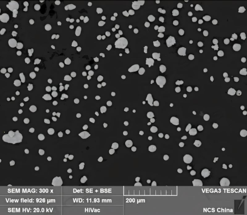 IMT 17-4PH metal powder for SLM printing under SEM microscope