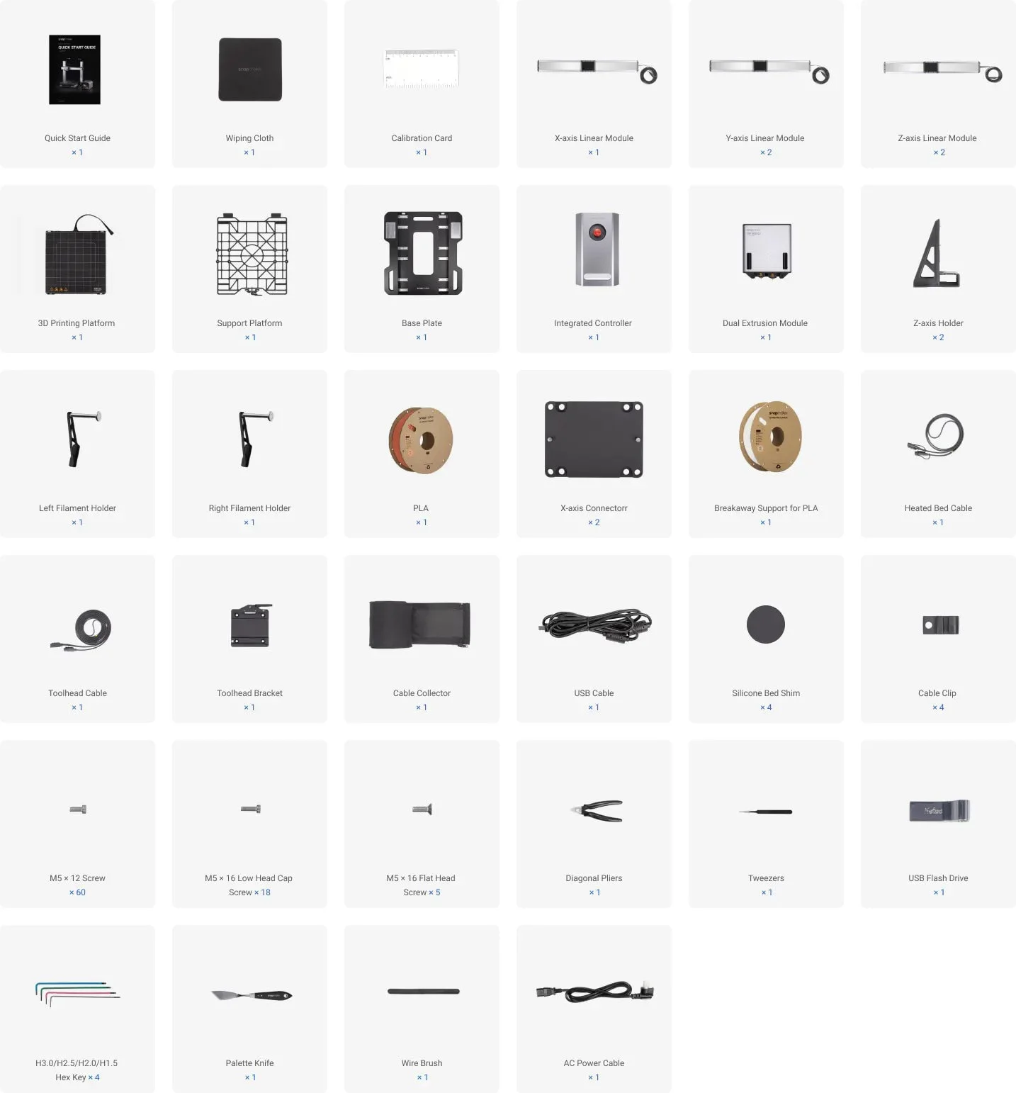 Комплект Snapmaker Artisan 3-в-1 10W - Пакет А