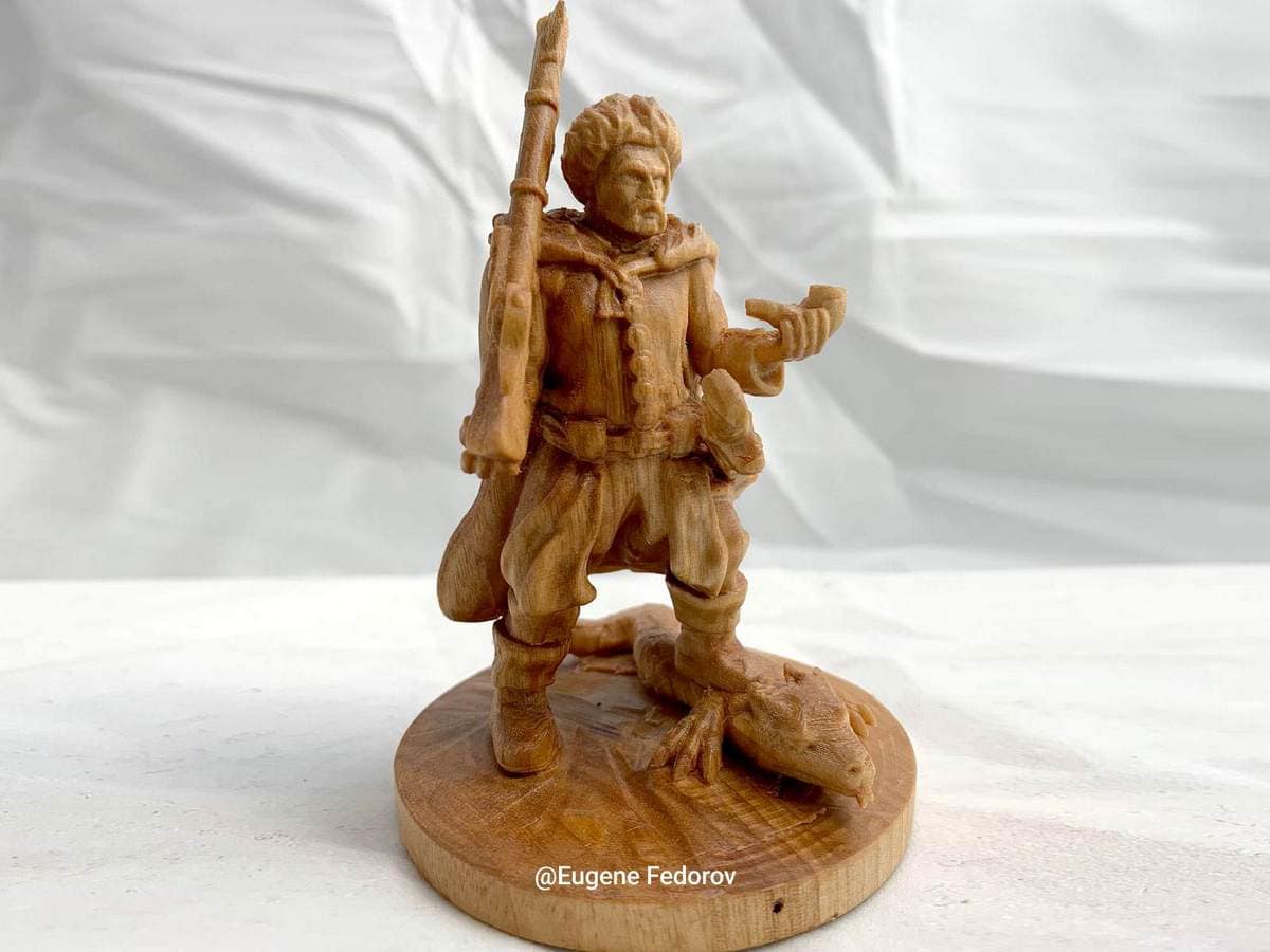 3D принтер із фрезою ЧПК - Листяна деревина жовтої берези