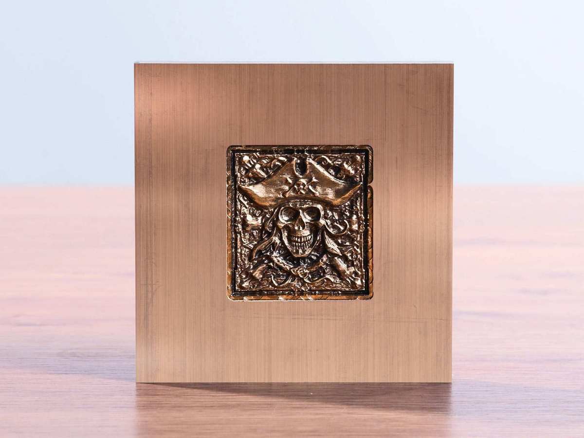 3D принтер із фрезою ЧПК - Латунь