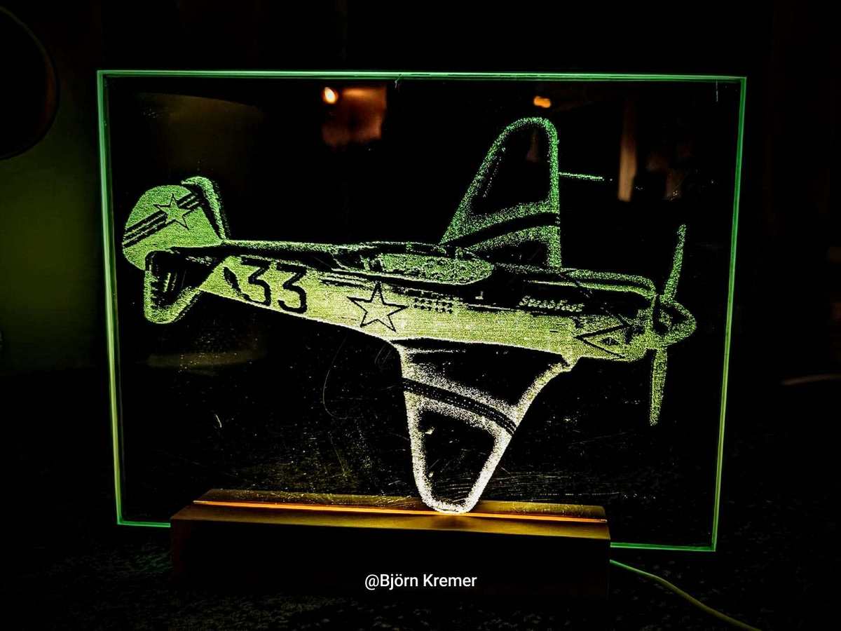 3D принтер із лазером 40 Вт - скло 5 мм